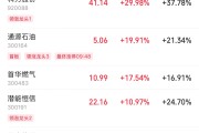 测算正缘伊以冲突引爆油市，油气股掀起涨停潮